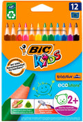 Bic https: www.cchobby.nl -evolution-kleurpotloden-l-14-cm-vulling-5-mm-diverse-kleuren-12-stuk-1-doos