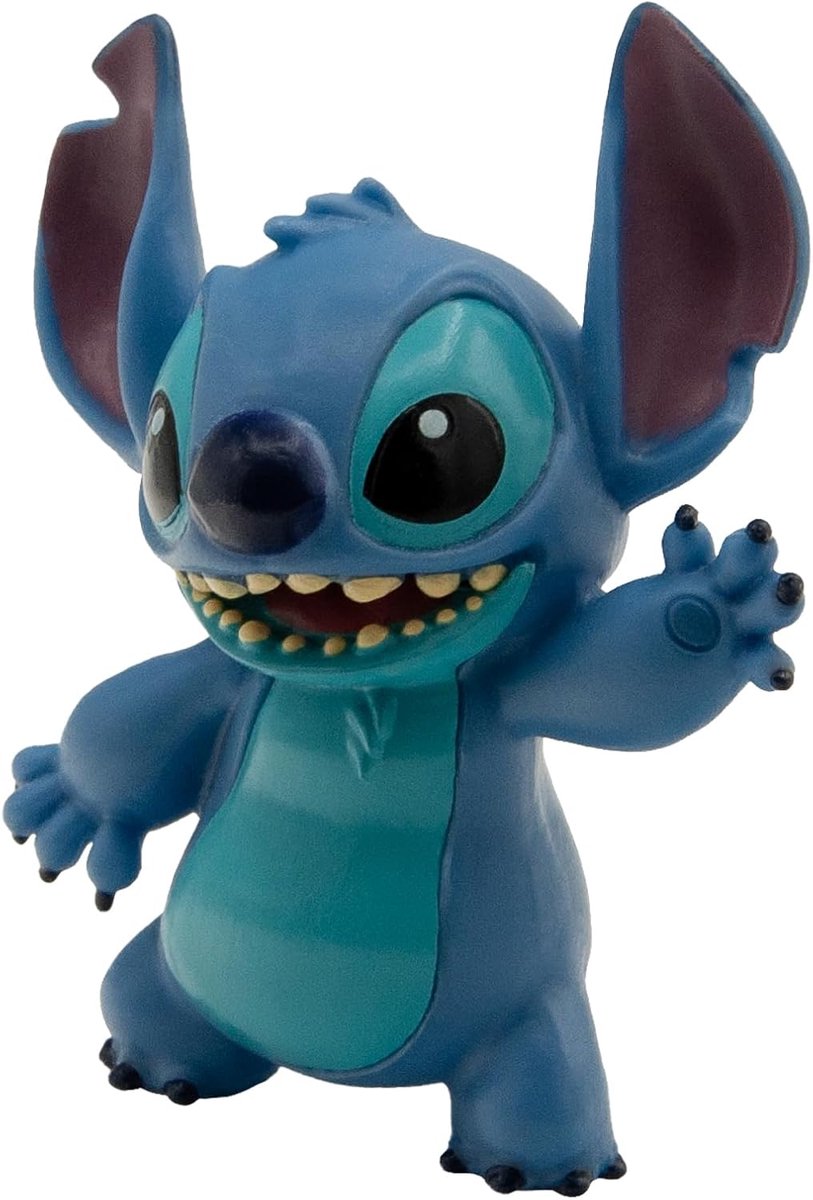 Bullyland 12587 – speelfiguur en verzamelfiguur stitch uit lilo stitch - disney, ca. 6 cm – levensecht en detailrijk vormgegeven – ideaal als taartfiguur en klein cadeautje voor kinderen vanaf 3 jaar.