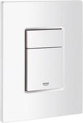 Grohe skate cosmopolitan bedieningspaneel toilet - dual flush - kunststof - alpine wit