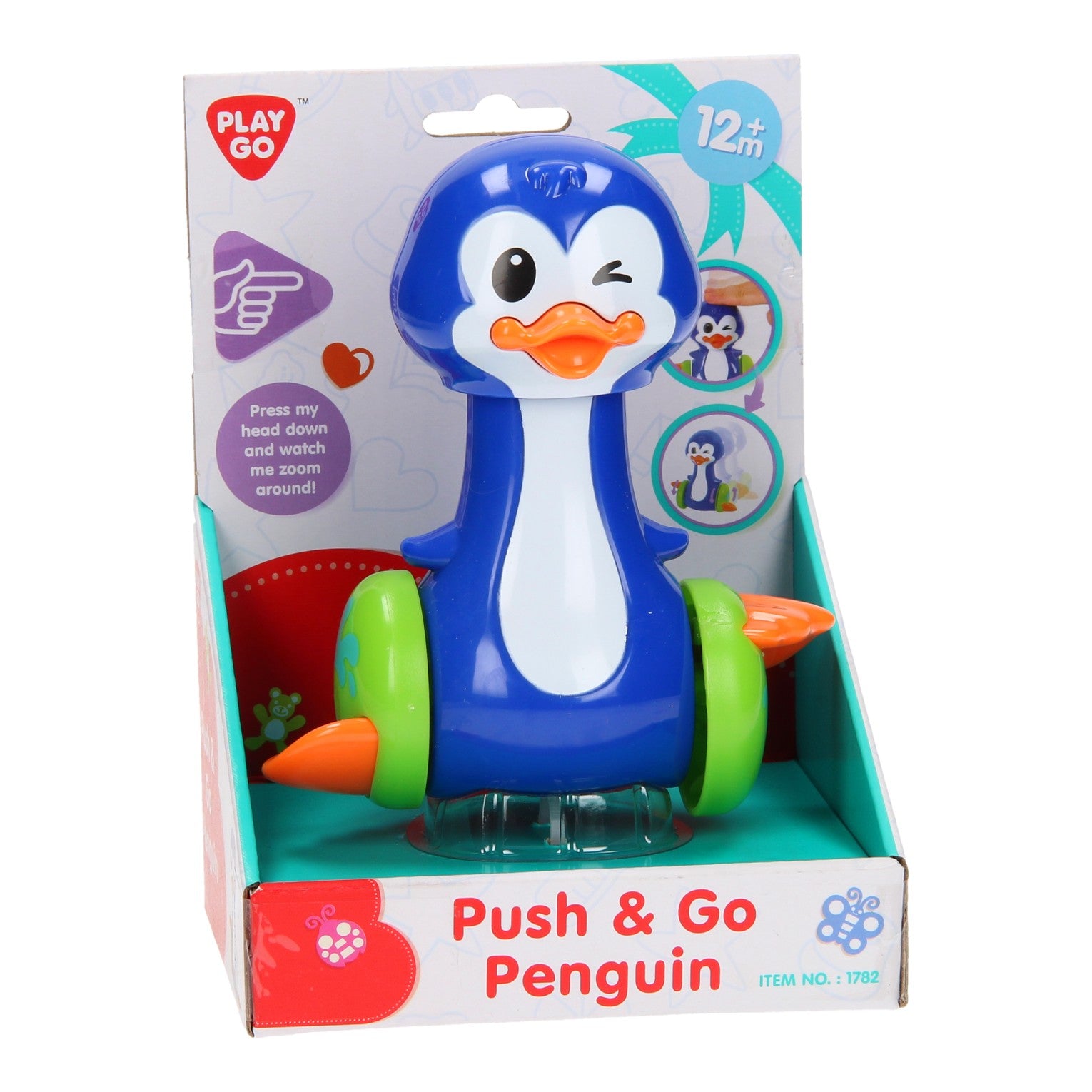 Playgo push go penguin