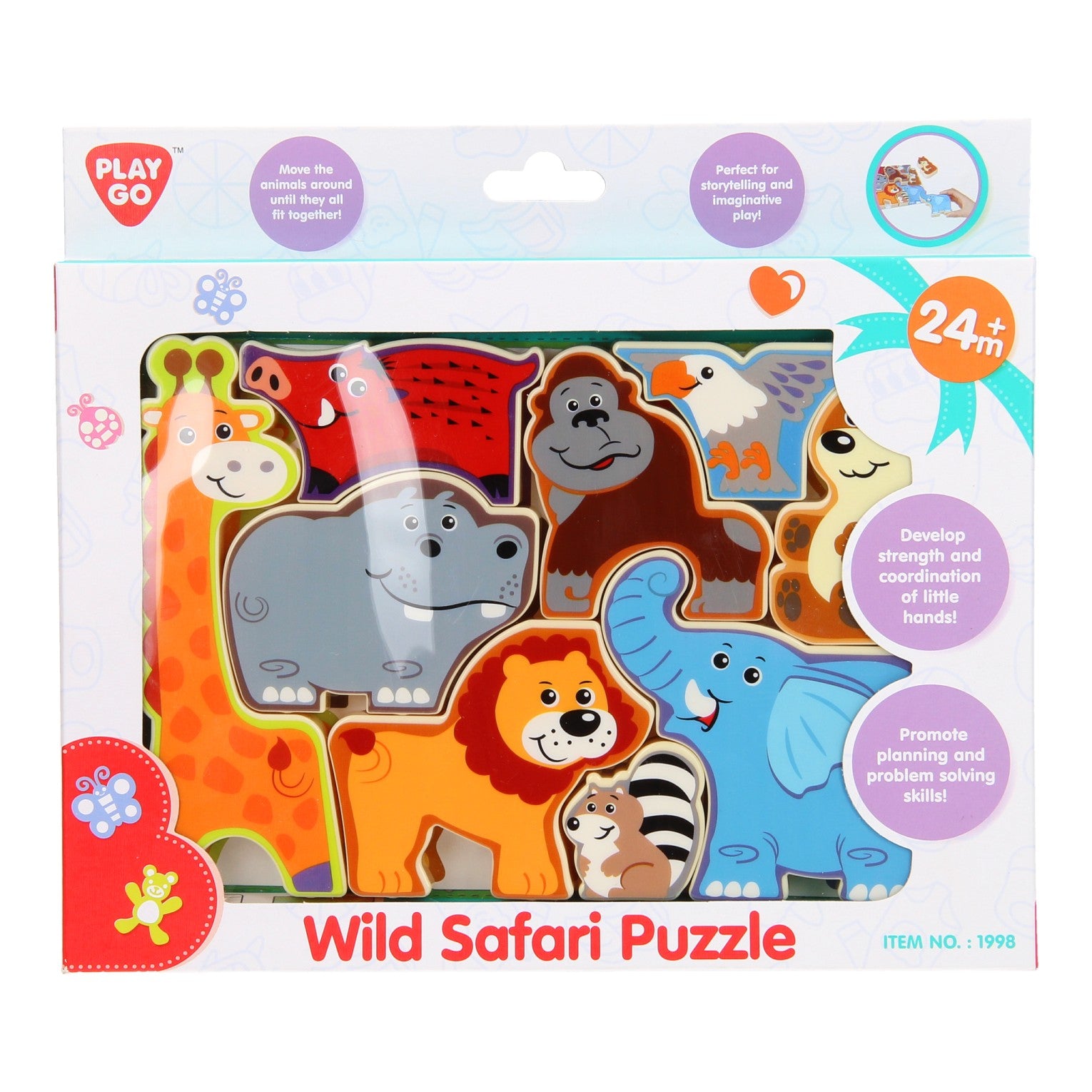 Playgo Play Puzzle Safari