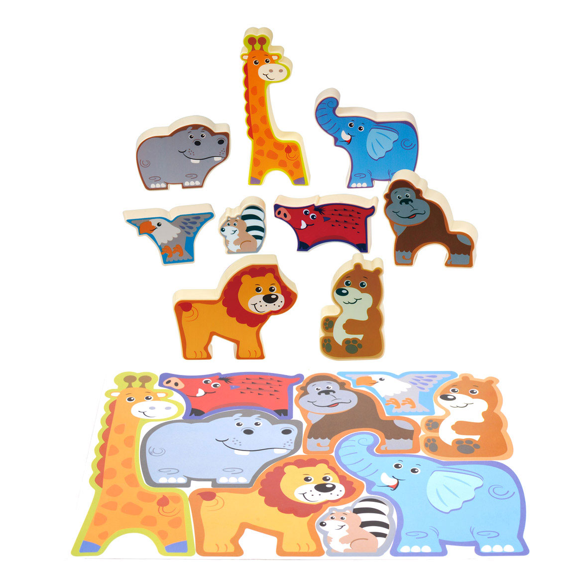 Playgo Play Puzzle Safari