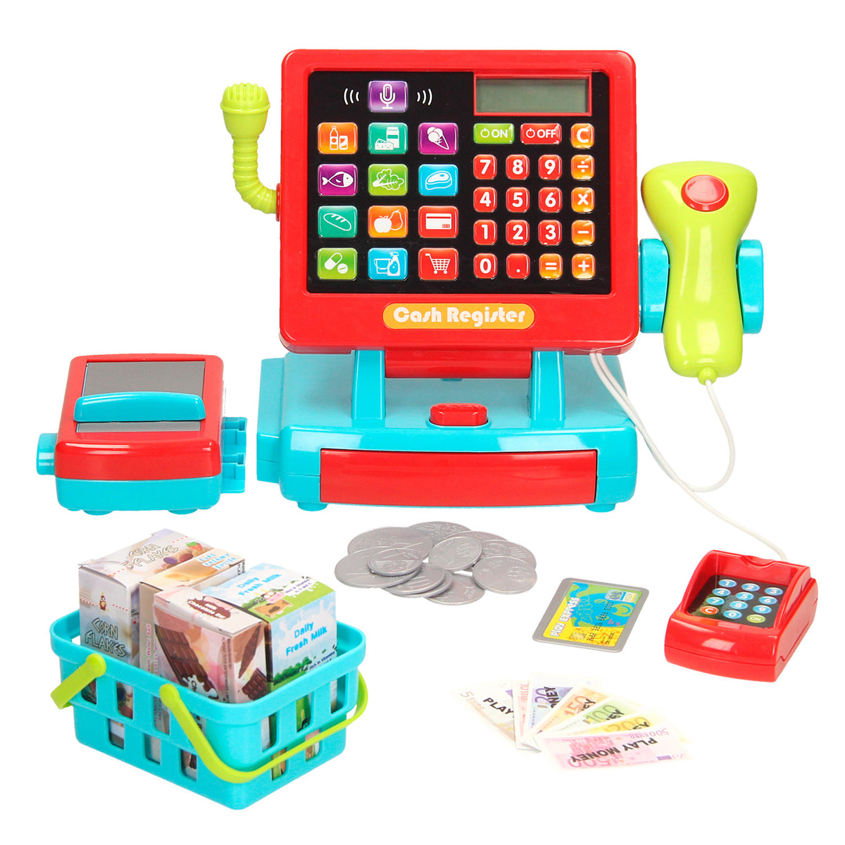 Playgo speelgoed kassa - 37dlg.