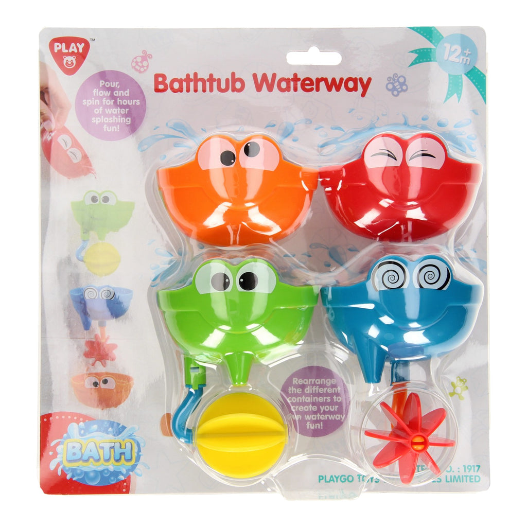 Playgo Badewannenwasserfall - 4-teilig.