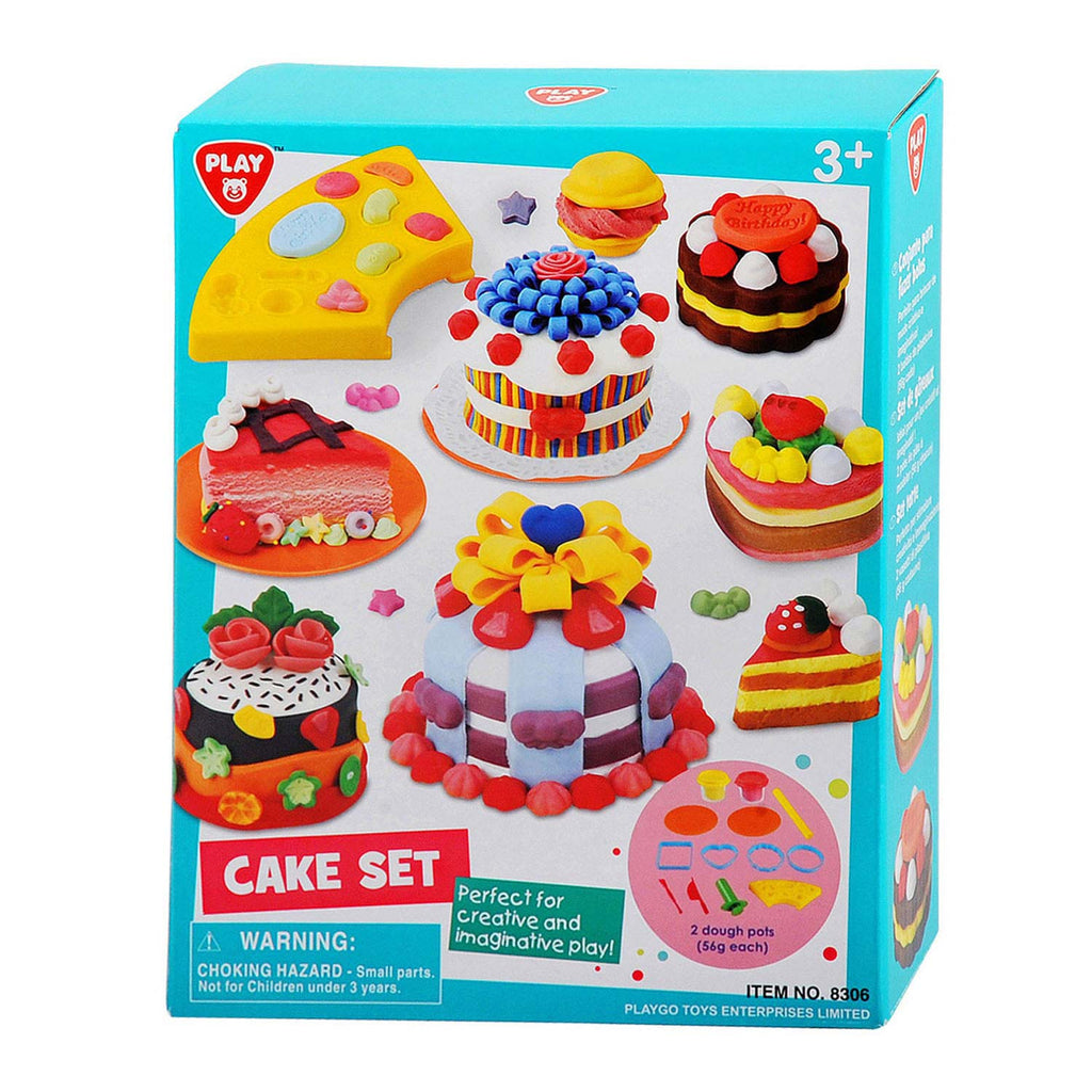 Playgo Knetmasse-Set - 2 Tontöpfe