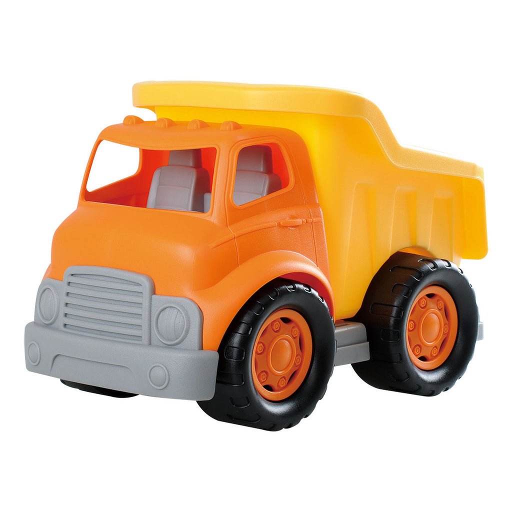 Playgo biobased kiepwagen geel - 28cm