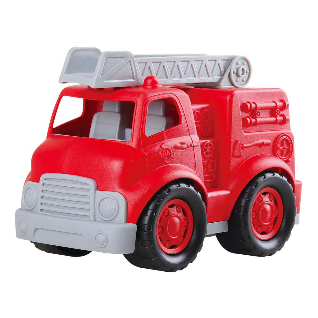 Playgo Feuerwehrwagen aus Biomasse, rot – 28 cm