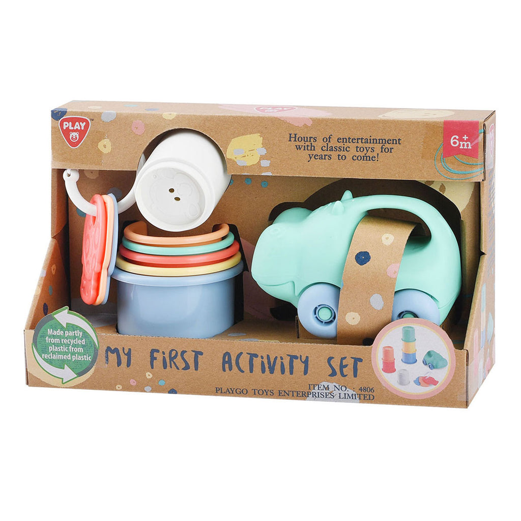 Playgo Mein erstes Baby-Aktivitätsspielset - 8-teilig.