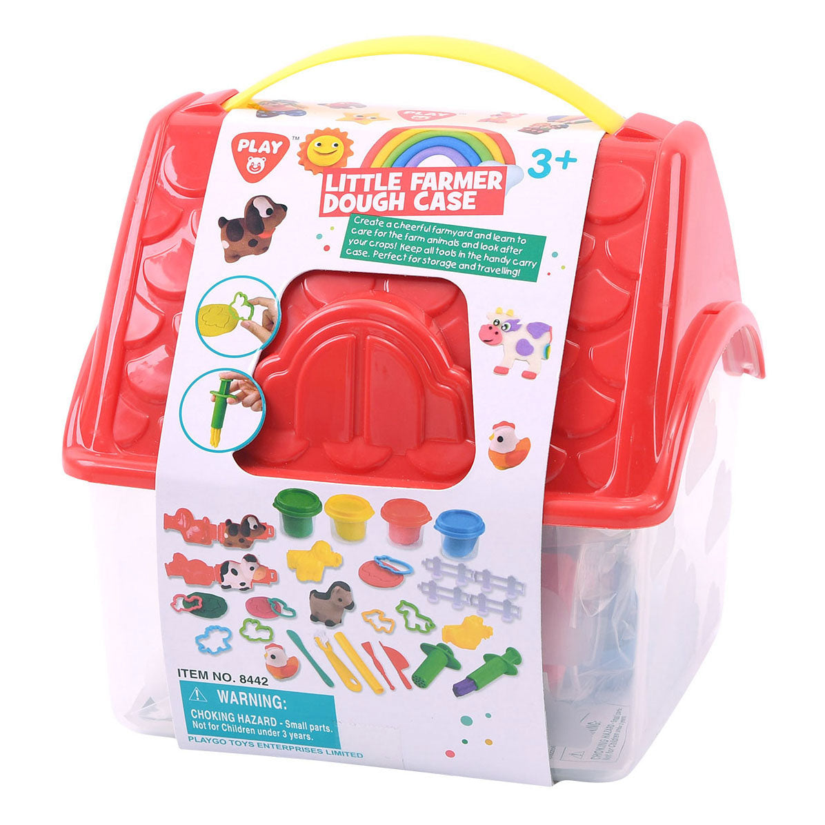 Play Sie Farm Kleiset in Lagerbox, 4 Tongläser