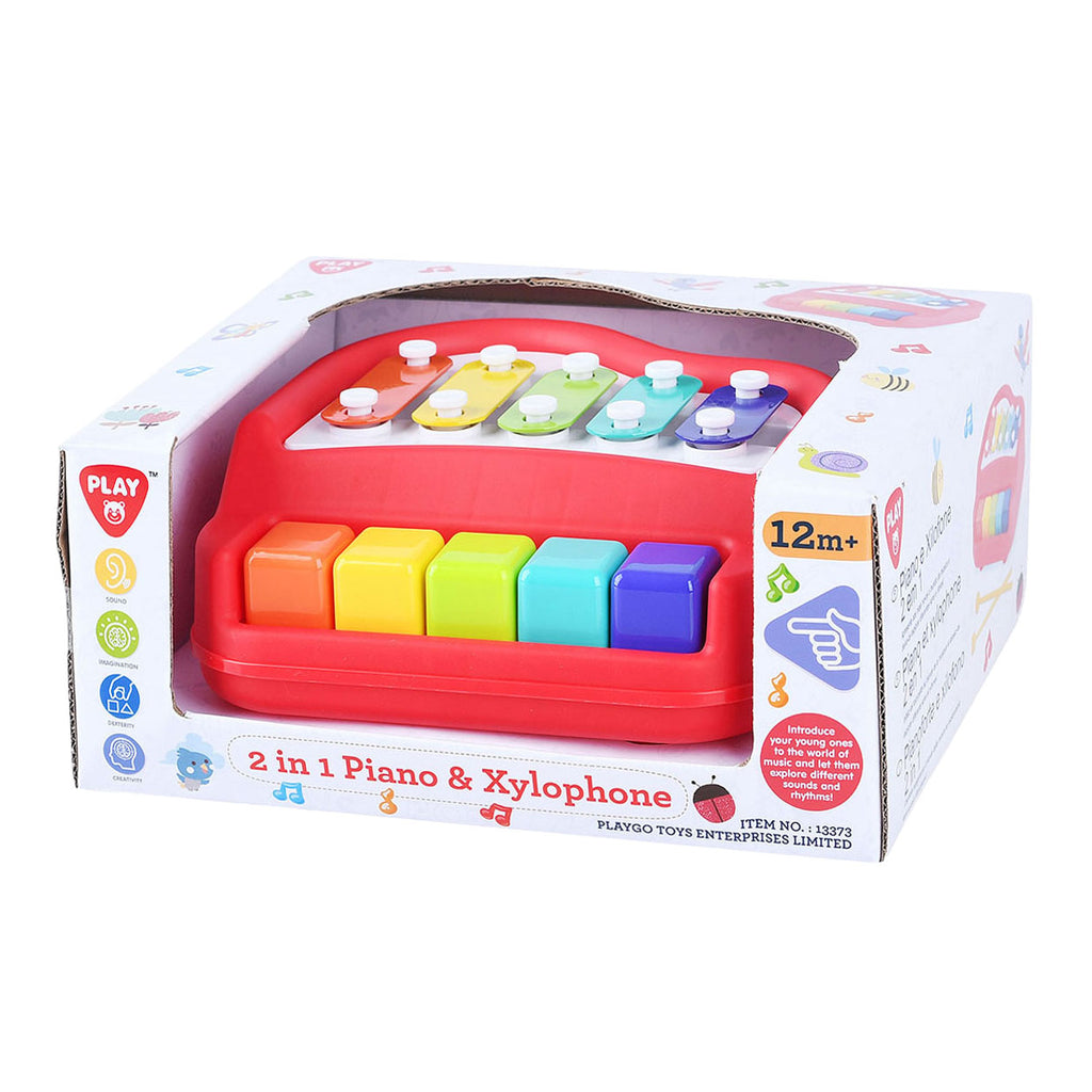 Playgo 2-in-1 Klavier und Xylophon