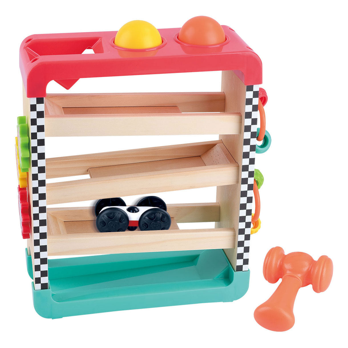 Playgo 4-in-1 Spielturm aus Holz