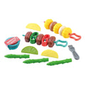 Playgo Spielzeug-Lebensmittel-Grillspieße-Spielset - 22-teilig.