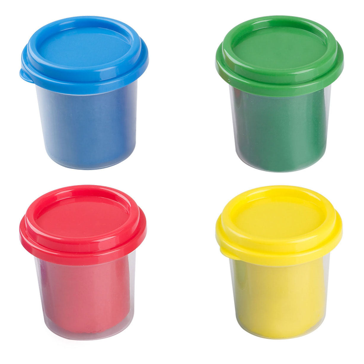 Playgo Knete-Set, 4 Farben – 4 x 56 Gramm