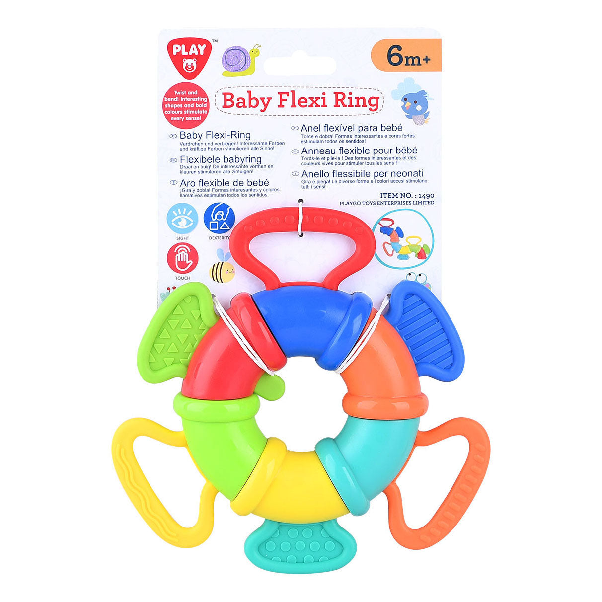 Playgo flexibele babyring