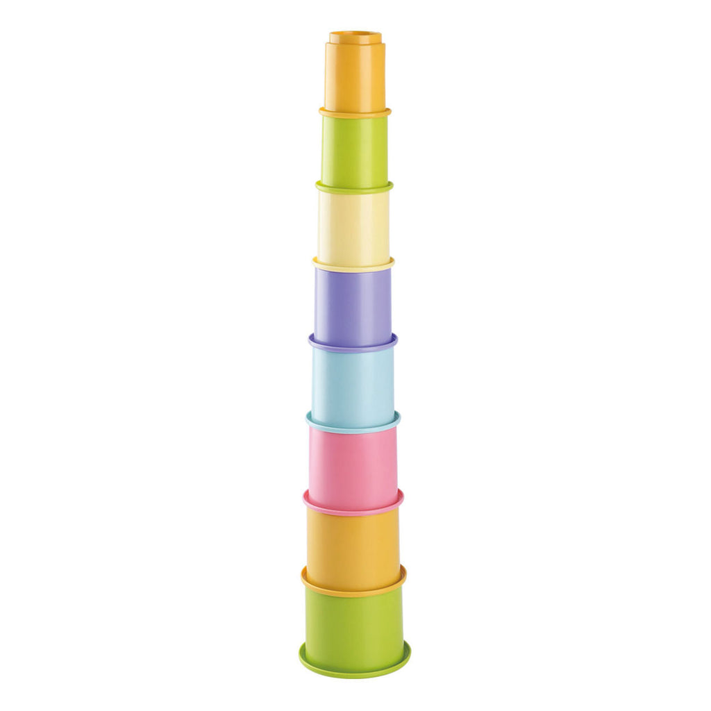 Playgo stapelblokken kleur - 8dlg.
