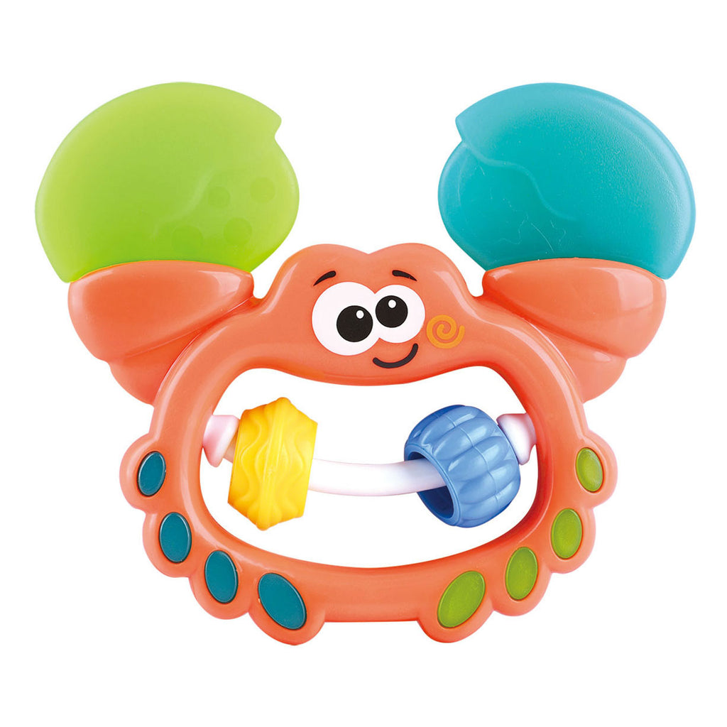 Playgo krab 2in1 rammelaar en bijtspeeltje