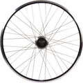 Hinterrad 28 622 x 19C mit Shimano Nexus 7 Nabe für Rollenbremse - schwarze Felge mit Edelstahlspeichen