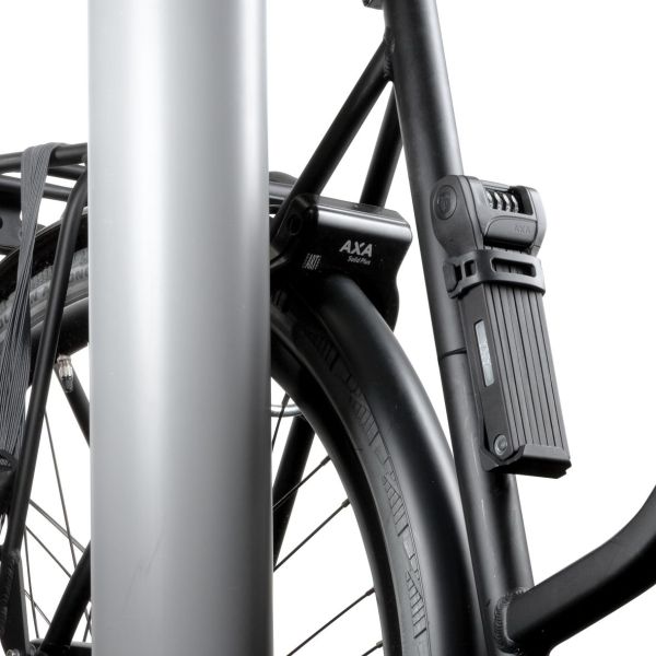 Axa vouwslot fold lite c100 - zwart