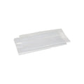 Harmonicazak ldpe 16+(2x5) x 35 cm transparant t18