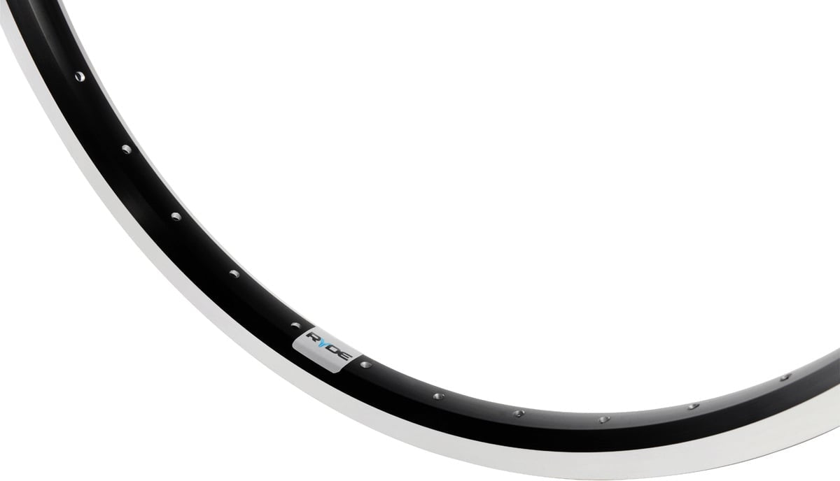 Ryde Felge Andra 40 27,5 650B 584 x 25C Aluminium 36 Löcher 14G schwarz geschliffen