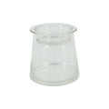 Countryfield deco glas met komdeksel helder h13,5cm