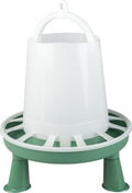Duvo plus - kip - voederbak eco met pootjes 3kg groen - 1st