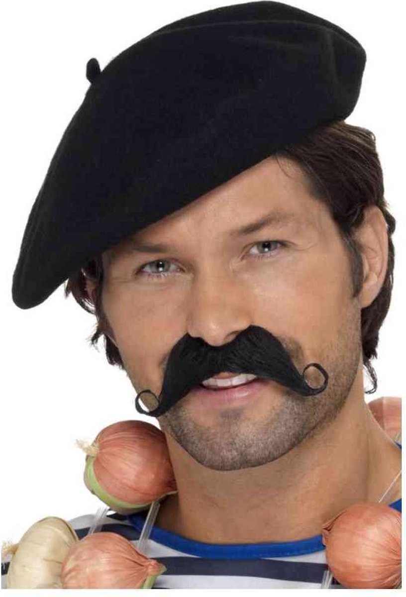 Smiffys baret zwart