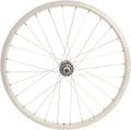 Vorderrad 20*175 Aluminium-Vollachse - silber