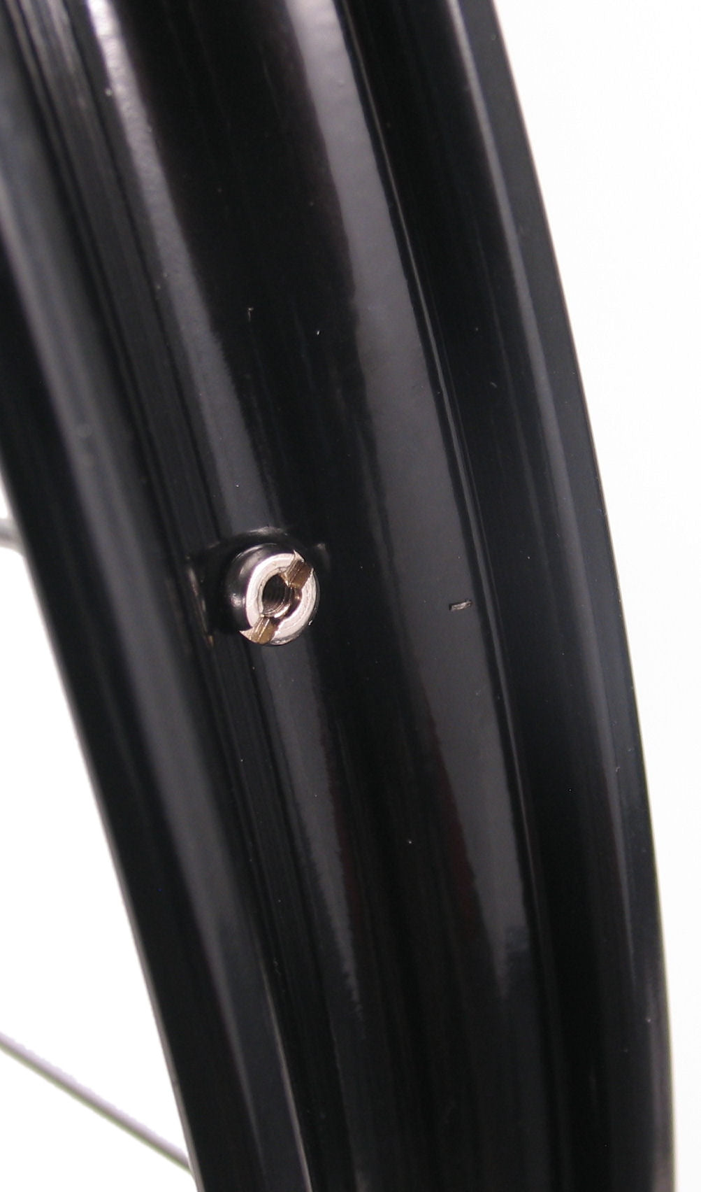 Voorwiel 28 x 1 1 2 - aluminium ryde velg - verchroomde naaf - zwart