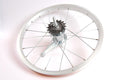 Hinterrad 16 x 1,75 Aluminium mit Favorit-Bremsnabe