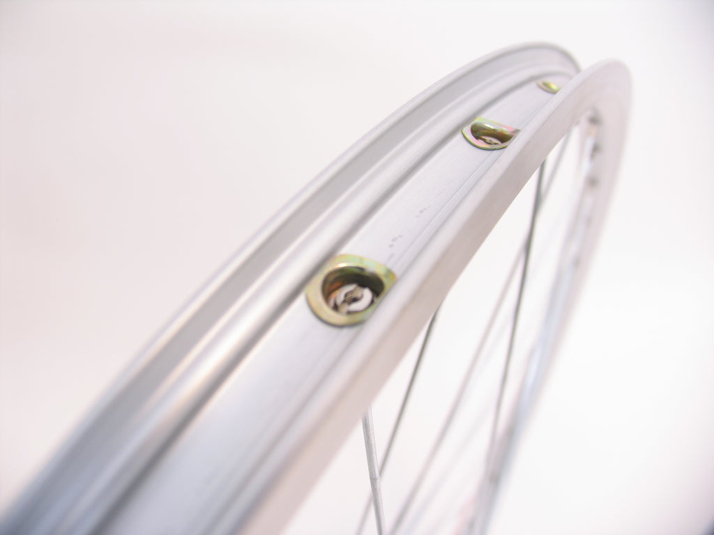 Achterwiel 28 x 1 4 zac19 freewheel vast - zilver