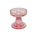Countryfield kandelaar s donker roze 8,5x8,5x8,5cm