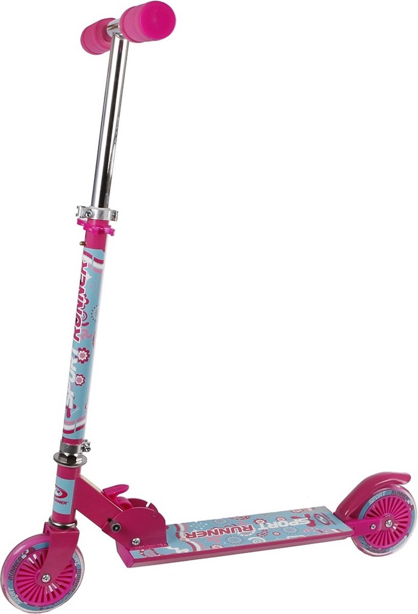 Mepal sport runner step inklapbaar roze