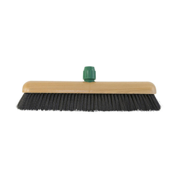 Betra zaalbezem gemengd haar met steelhouder 50 cm.