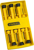 Stanley 6-delige cushiongrip schroevendraaier - set - instrument