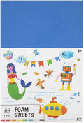 Creative craft group foam vellen a4, 8 vellen
