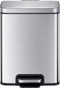 Eko - madison pedaalemmer 6 liter - stainless steel plastic - misty mat rvs - prullenbak