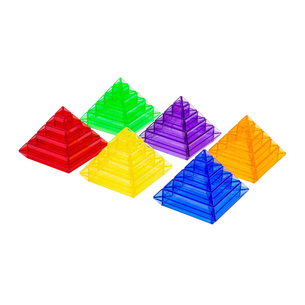 Lobbes Transparente Pyramidenformen - 30 Stück