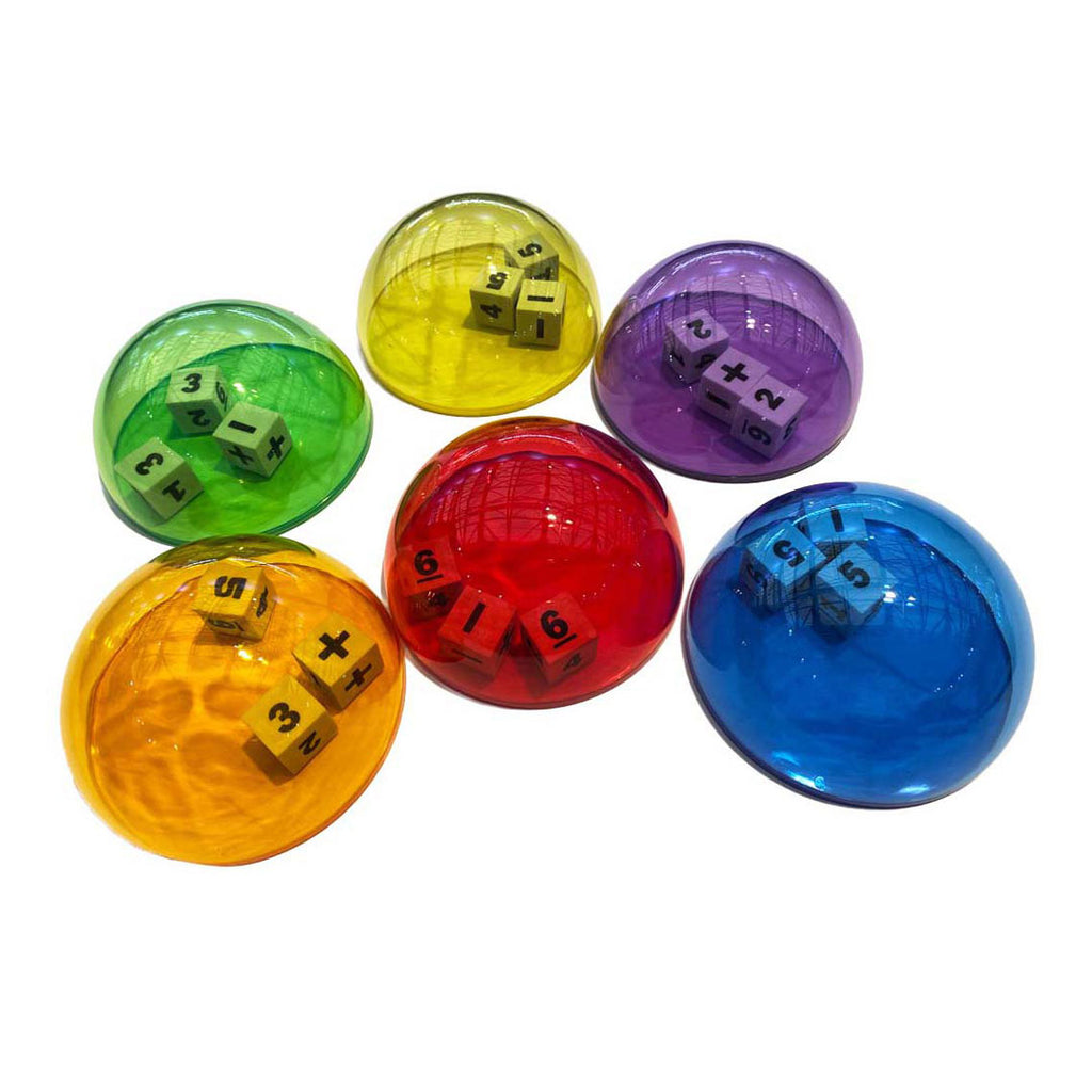 Würfelkuppeln - 10 cm - 6 Stück.