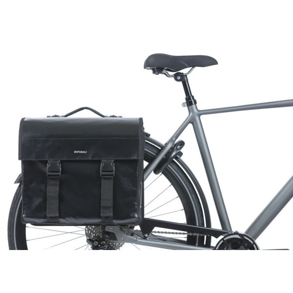 Basil Urban Load MIK 48-53l Doppelsack schwarz