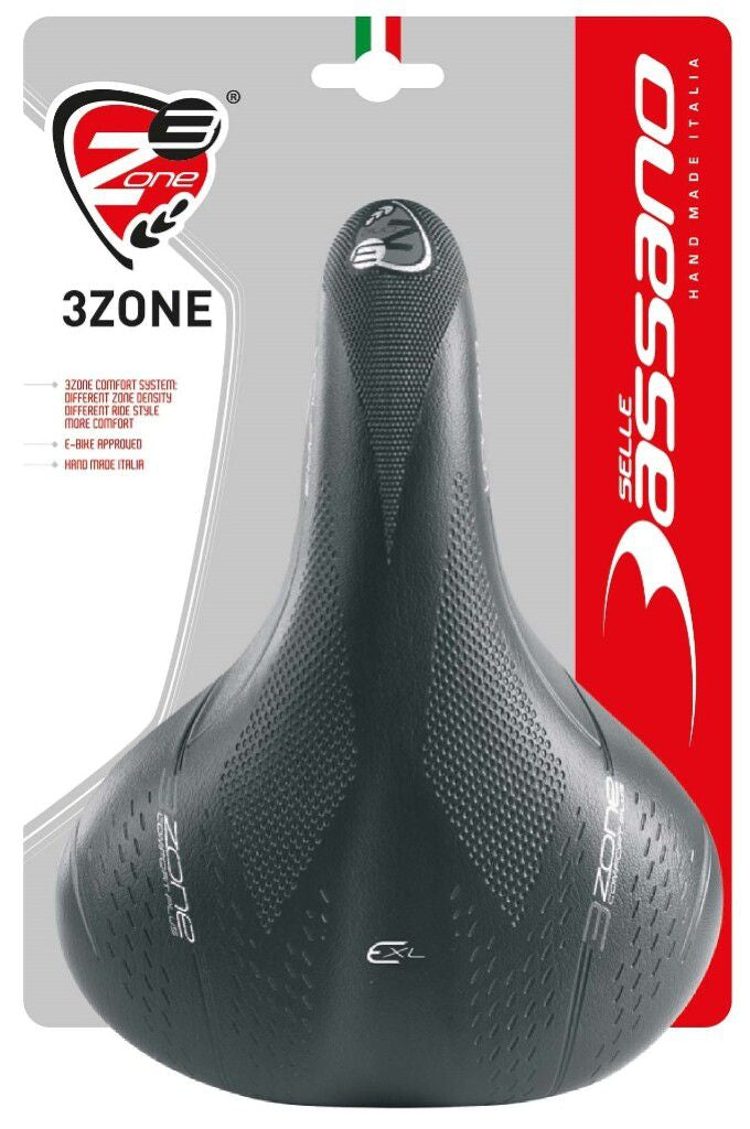 Zadel Sb Volare 3zone ELM uni zwart