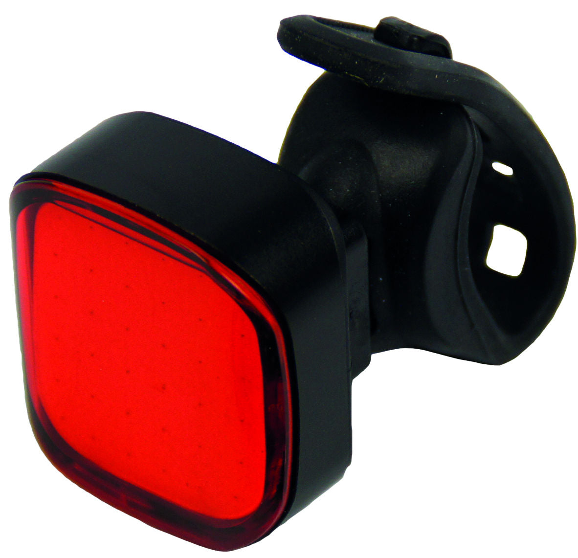LED-Rückleuchte, robust, leistungsstark, quadratisch – USB-aufladbar