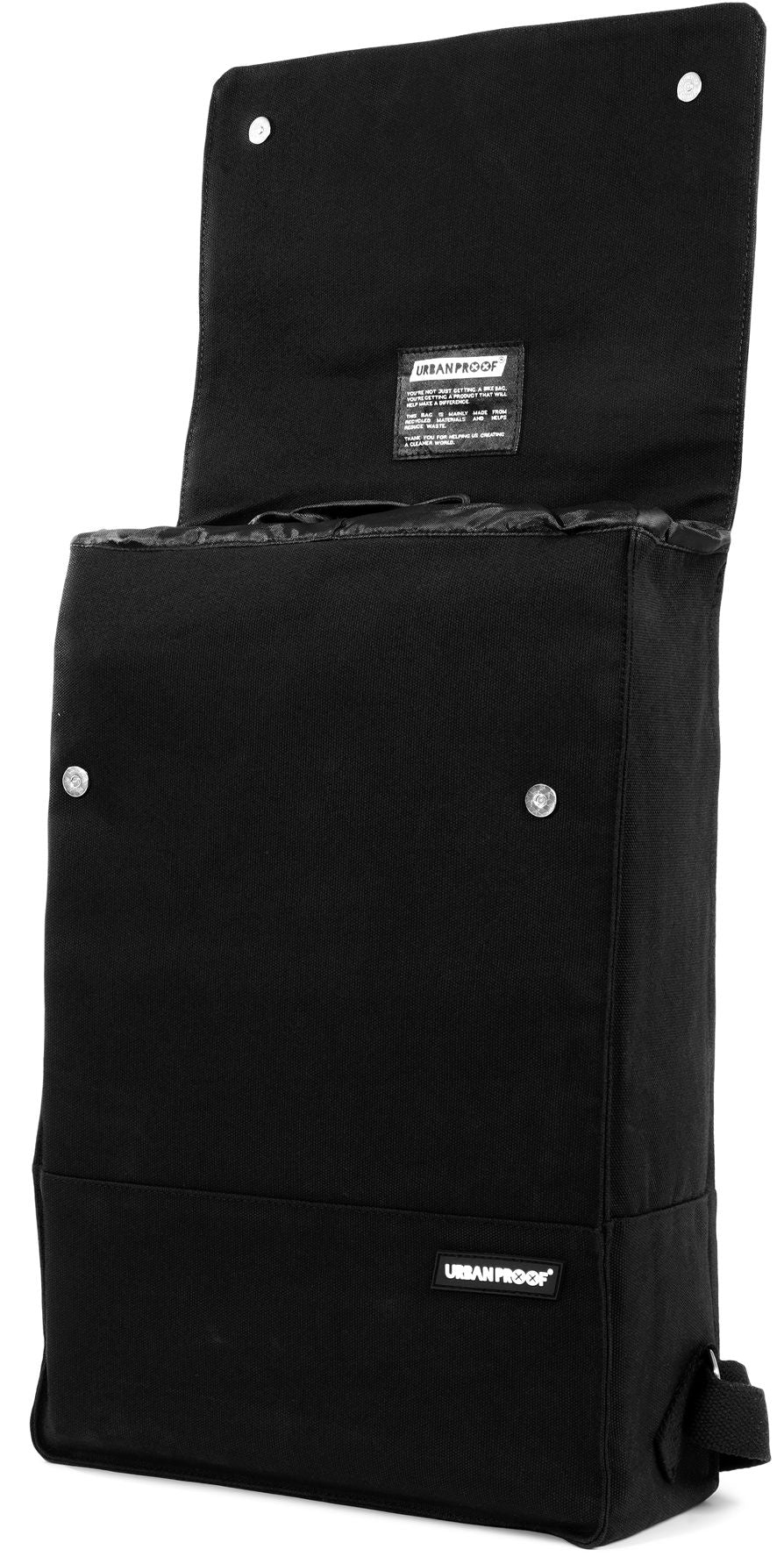 Urbanproof rugzak city essential 15l zwart groen