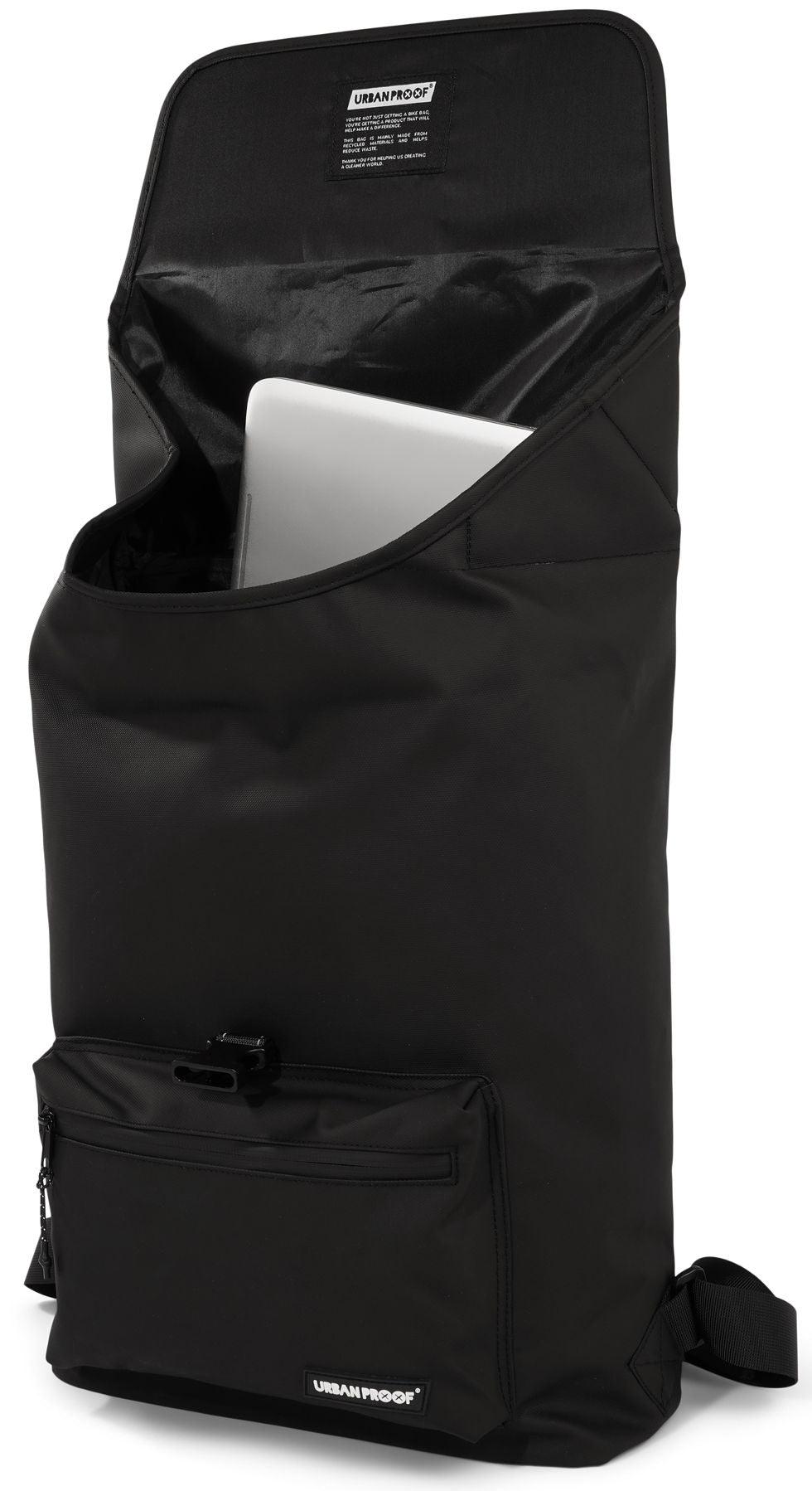 Urbanproof fietstas cargo up recycle 20l zwart