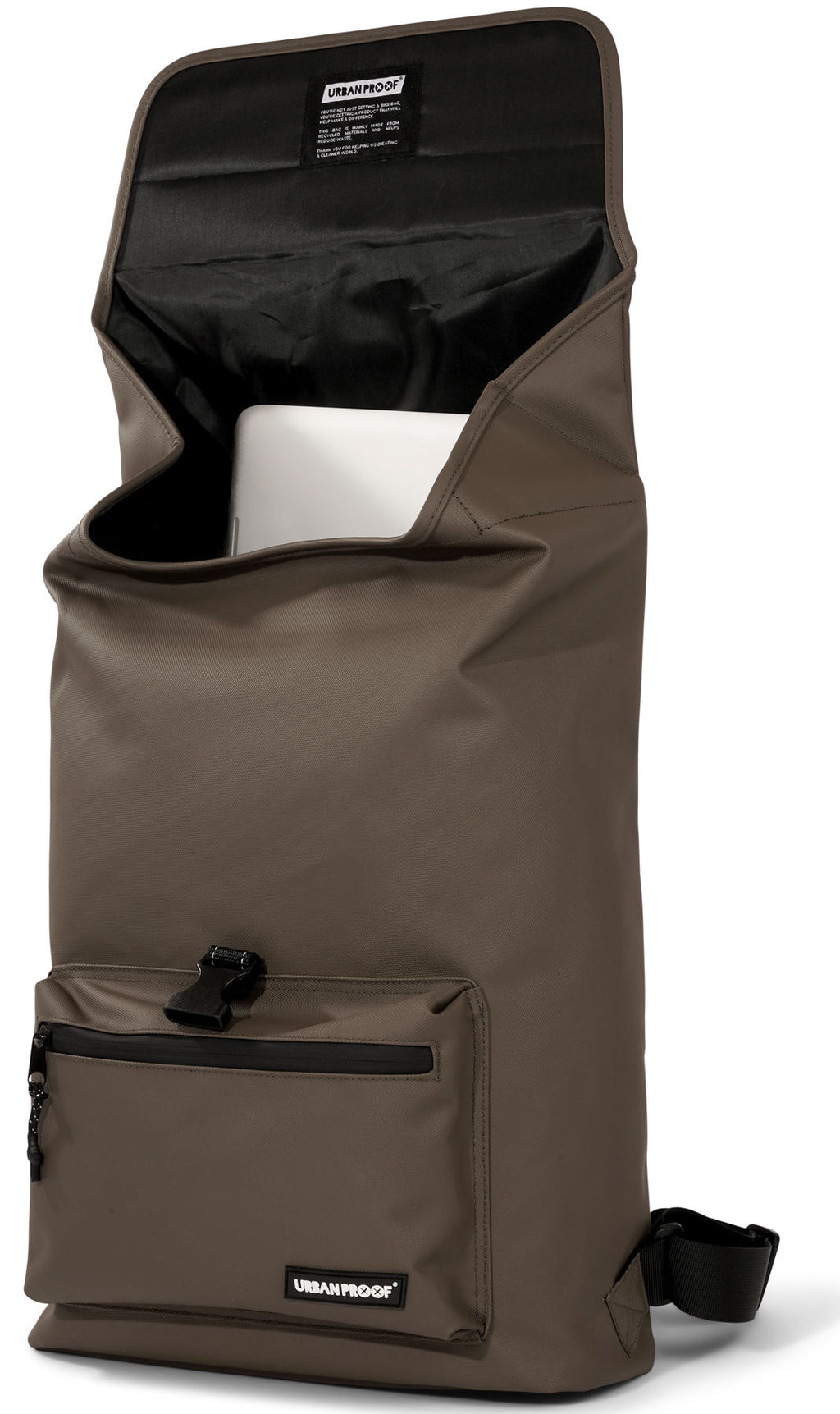 Urbanproof fietstas cargo up recycle 20l bruin