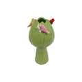 Countryfield vaas tulp met vogels s groen ø11cm