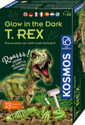Kosmos leuchten im dunklen T-Rex-Bike