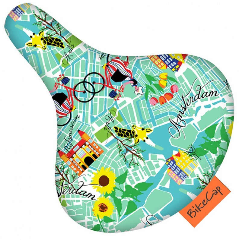 Sattelunterlage BikeCap ​​​​Get Lost Amsterdam
