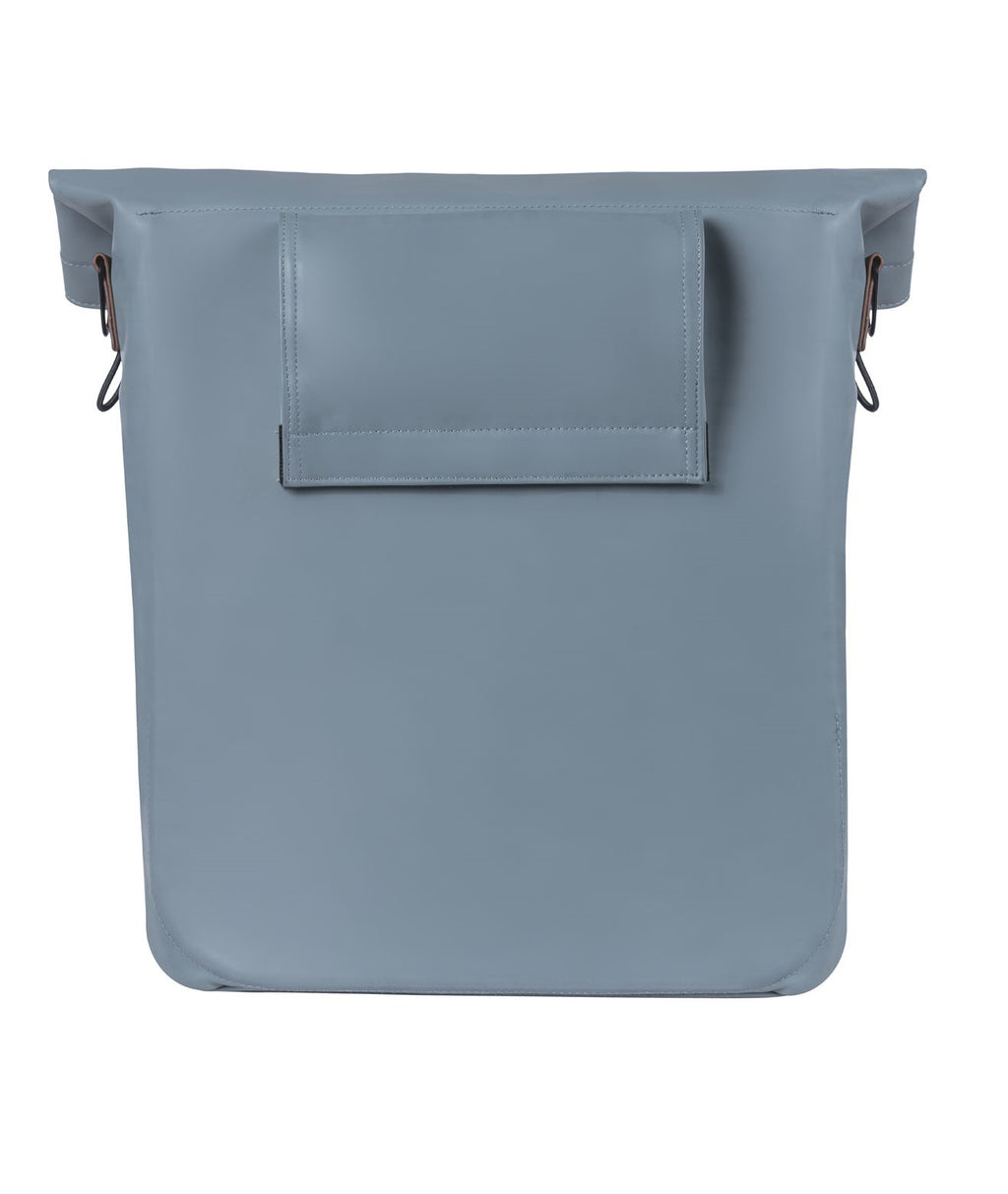 Basil City fietsshopper Vegan Leather 14-16L Graphite Blue