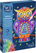 Sentosphère diamond painting knutselset uil - creatief speelgoed.